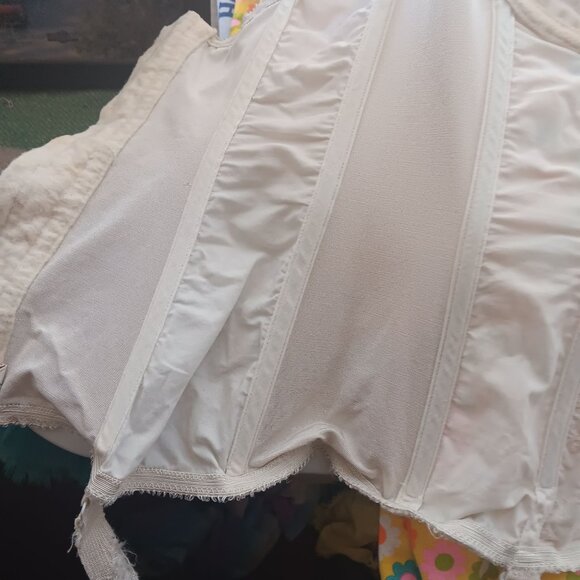 Vintage Corset Bustier 36 Women's Charmode 1950's Garters Glam Fetish Goth Top - Picture 8 of 11